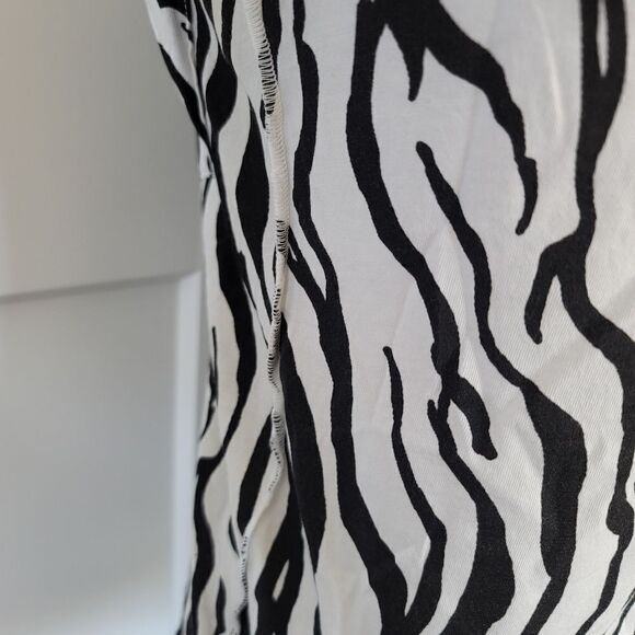 n:PHILANTHROPY zebra print long sleeve top - Picture 2 of 10